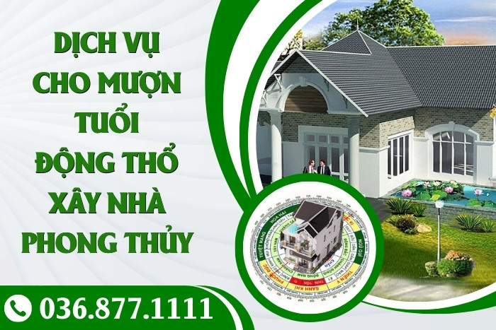 Phong thủy Cát Tường cung cấp người động thổ chuẩn phong thủy - 0368771111