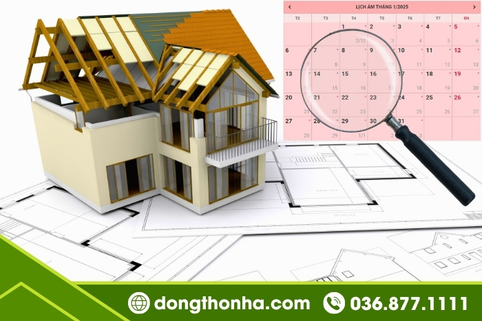 Năm 2025 tuổi nào làm nhà đẹp nhất? - Xem ngày tốt, tháng tốt để xây nhà năm 2025?